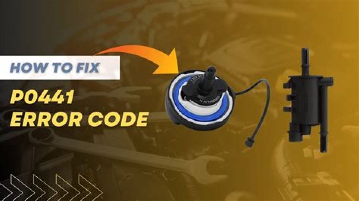 How do you fix engine code P0441?