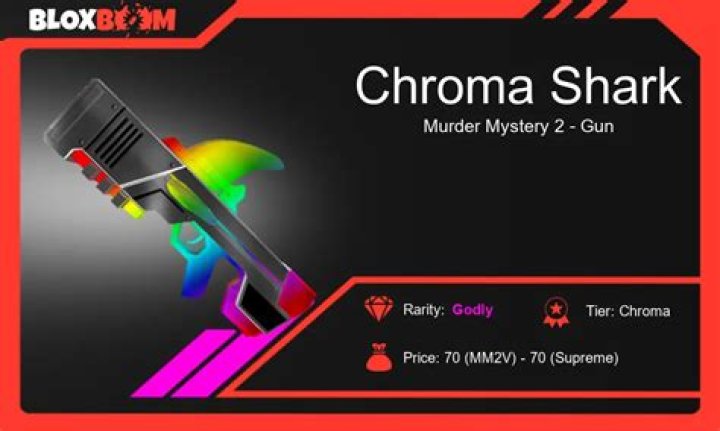 How do you get the chroma shark in mm2?