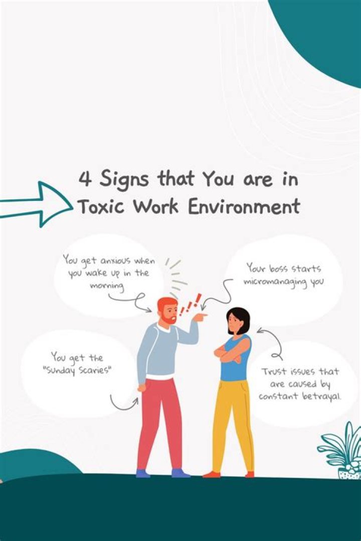 How do you give notice in a toxic work environment?