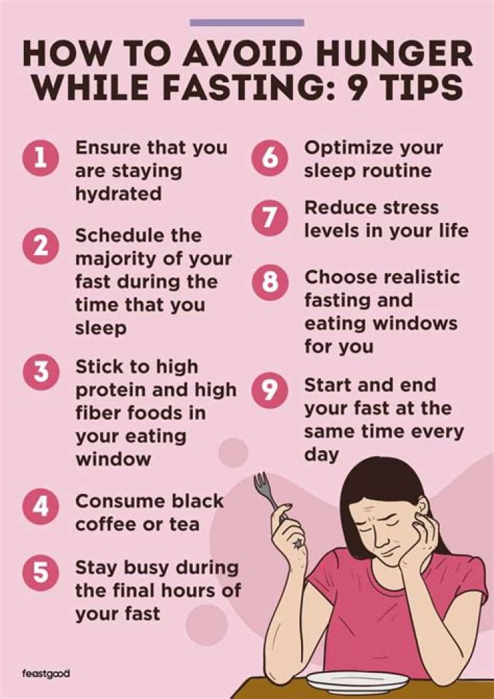 How do you ignore hunger pains?