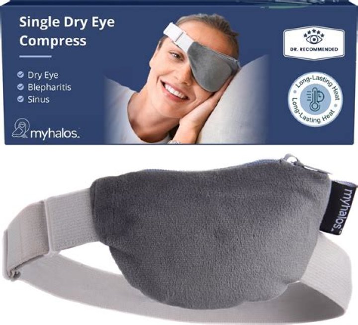 How do you keep your eyes moist at night?