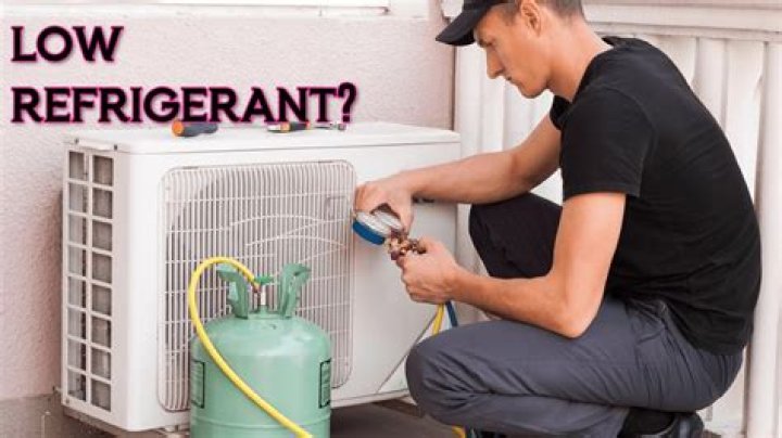How do you know if your refrigerant is low?