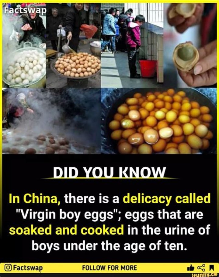 How do you make a virgin boy egg?