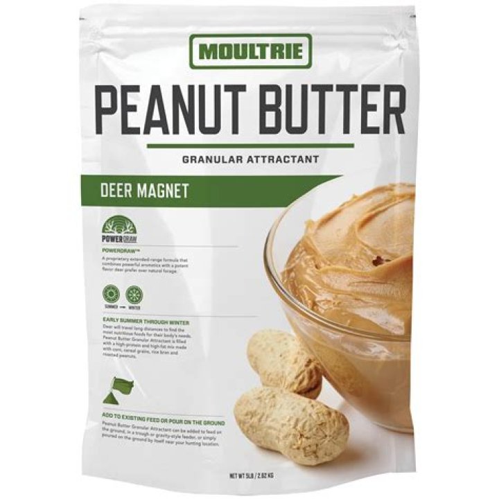 How do you make deer attractant with peanut butter?