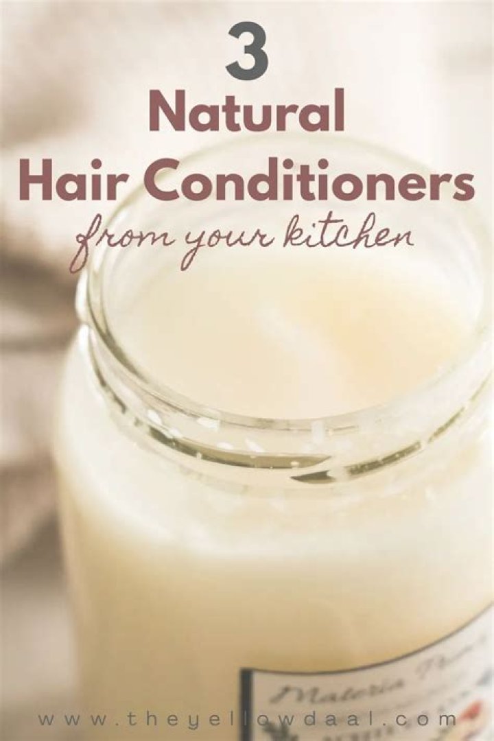 How do you make natural hair conditioner?
