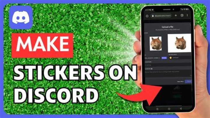 How do you make Stickers on Discord mobile?