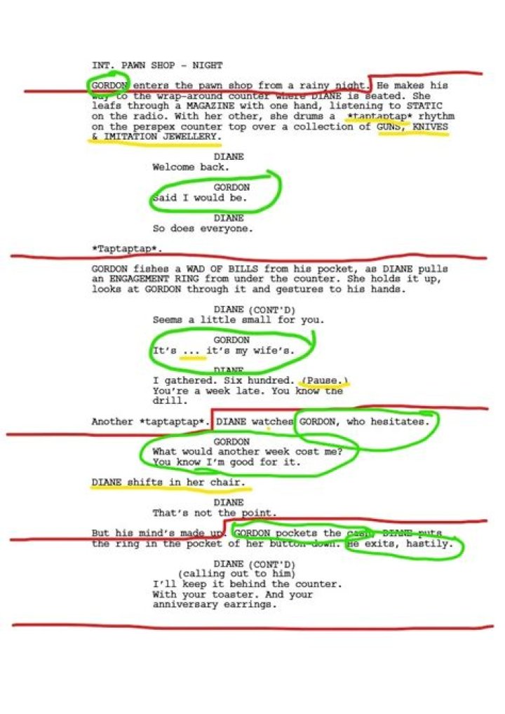 How do you memorize an acting script?