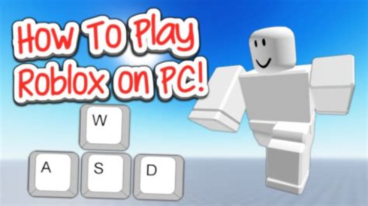 How do you play Roblox with keyboard?