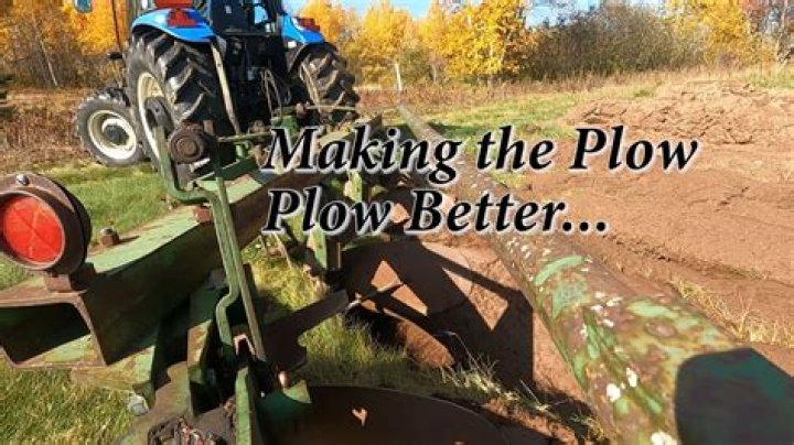 How do you plow by hand?