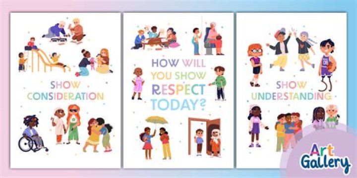 How do you respect to others?