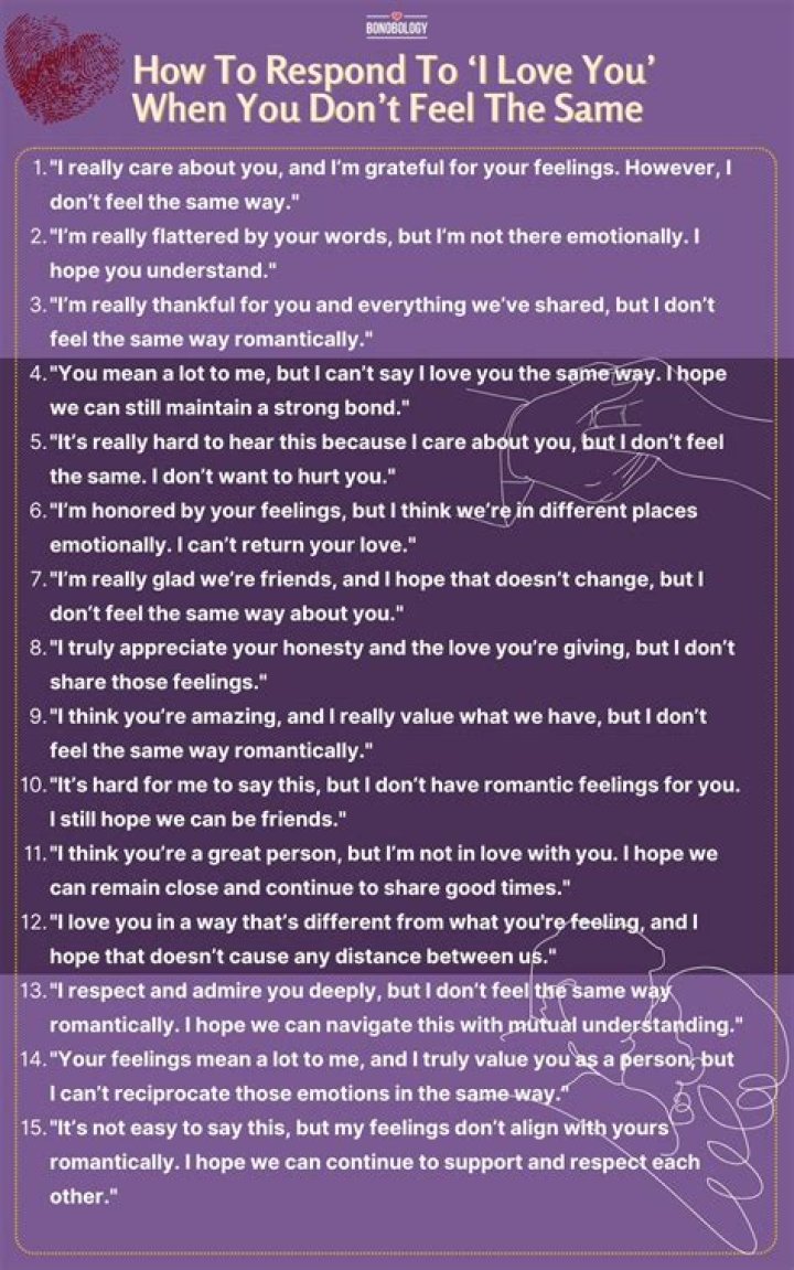How do you respond to someone who says they're trying to lose weight?