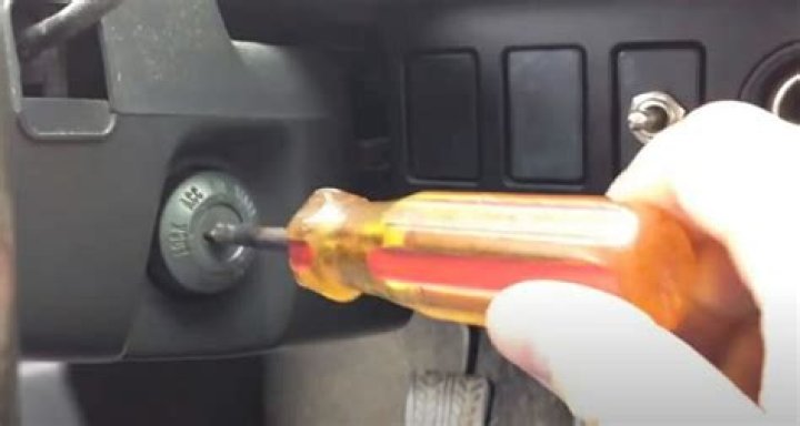 How do you start a car with a broken ignition?