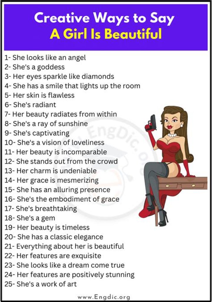 How do you tell a girl her eyes are pretty?