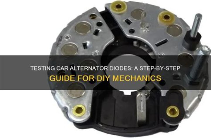 How do you test a car alternator?