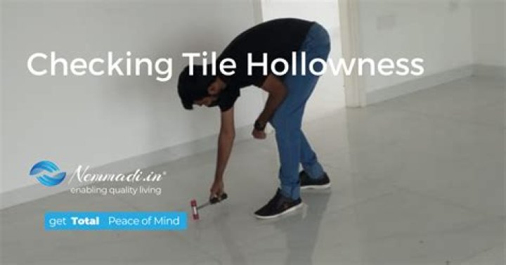 How do you test hollow tiles?