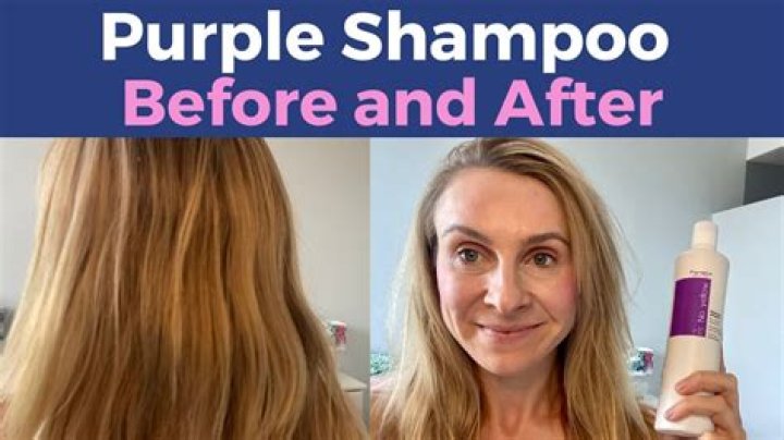 How do you wash purple shampoo?