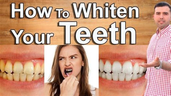 How do you whiten your teeth with alum?