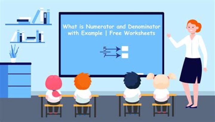How do you write the numerator and denominator in Word?