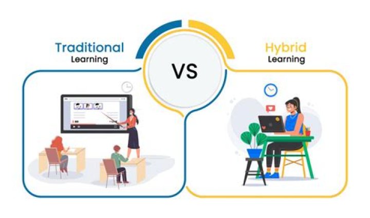 How does this blended learning course differ from traditional classroom instruction?