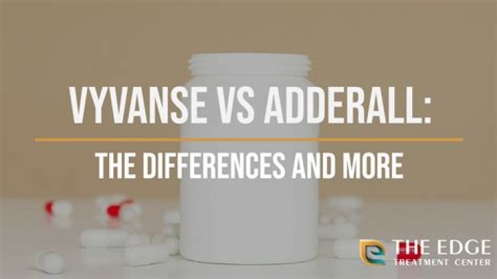 How does Vyvanse compared to Adderall?