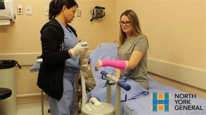 How is a cast applied?