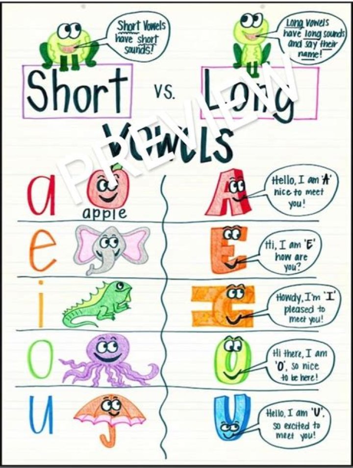 How is a long vowel formed?