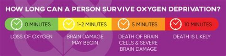 How long can a child's brain go without oxygen?