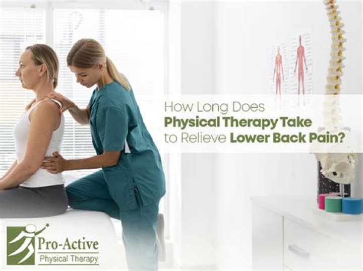 How long does physical therapy take for lower back pain?