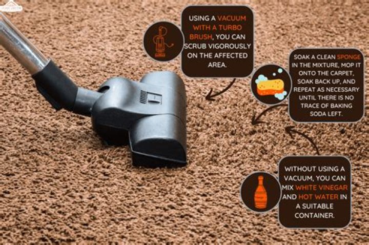 How long should you leave baking soda on carpet before vacuuming?