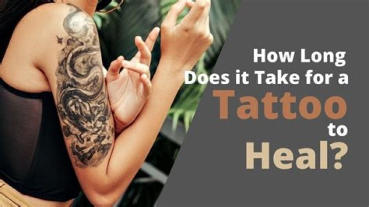 How long will a tattoo take?