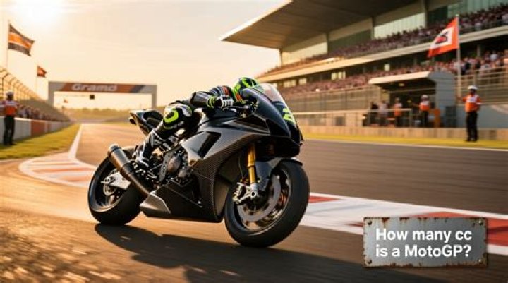 How many cc is a MotoGP 3?