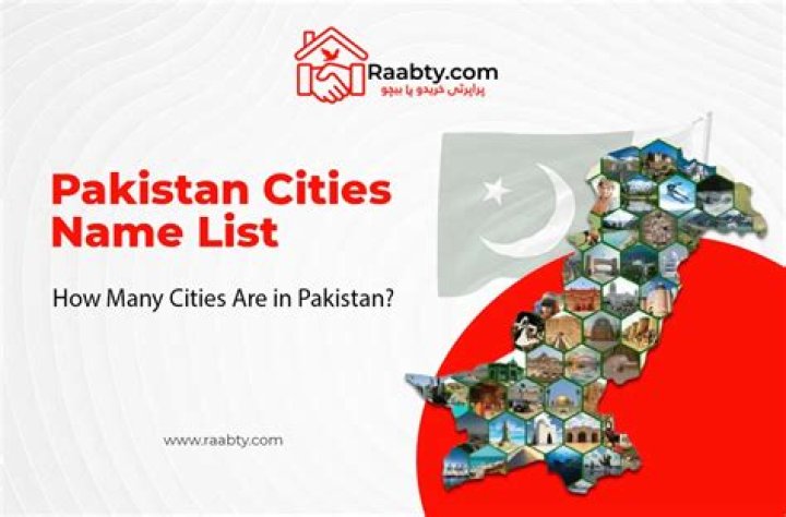 How many cities are in Pakistan?