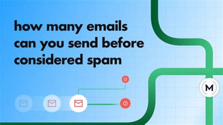 How many emails can you BCC without it going to spam?