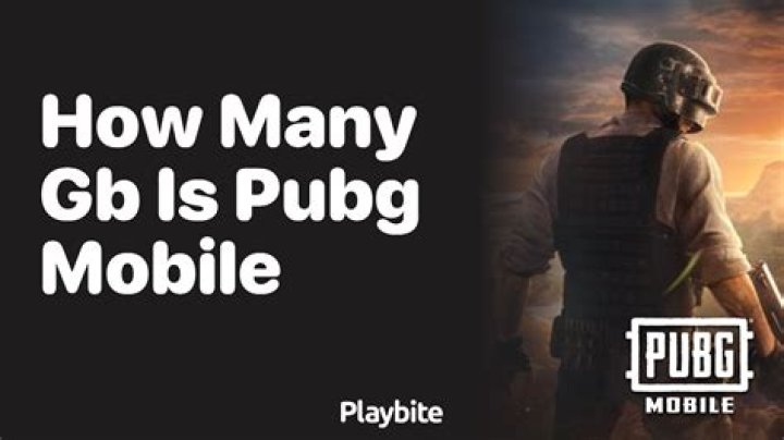 How many GB is PUBG Android?