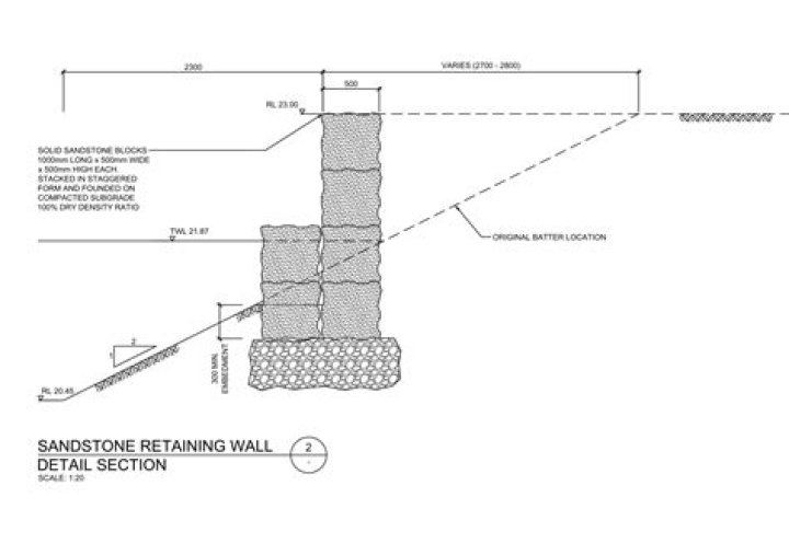 How many Handmades are needed for a stone wall?