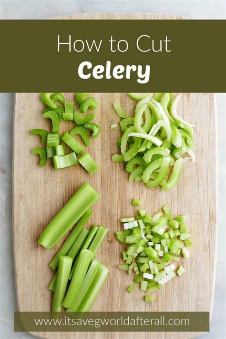 How many stalks of celery should I eat a day?