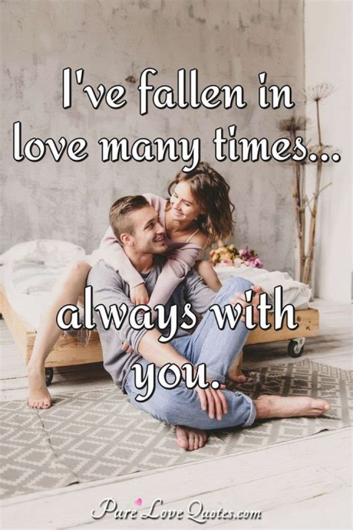 How many times do you fall in love?