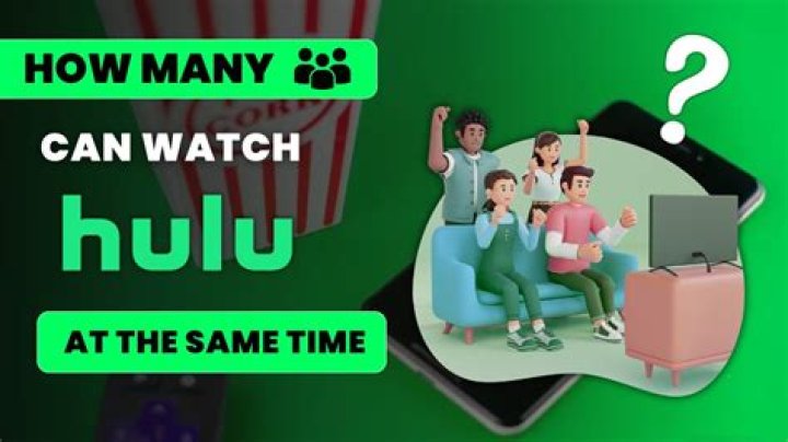 How many tvs can watch Hulu at once?