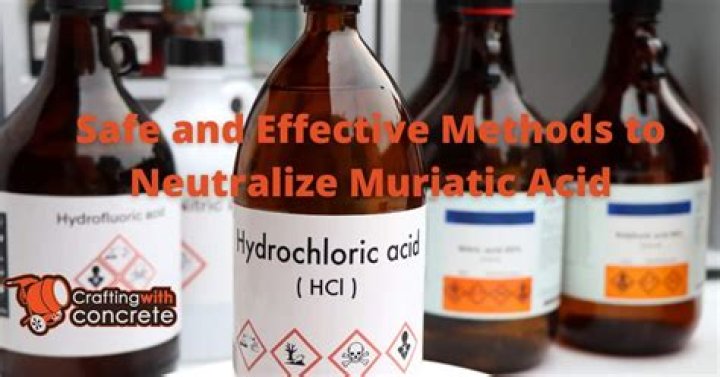How much baking soda does it take to neutralize a gallon of muriatic acid?