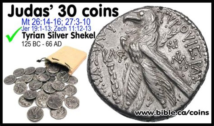 How much did Judas get for Jesus?