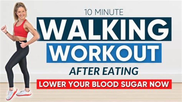 How much does a 30 minute walk lower blood sugar?