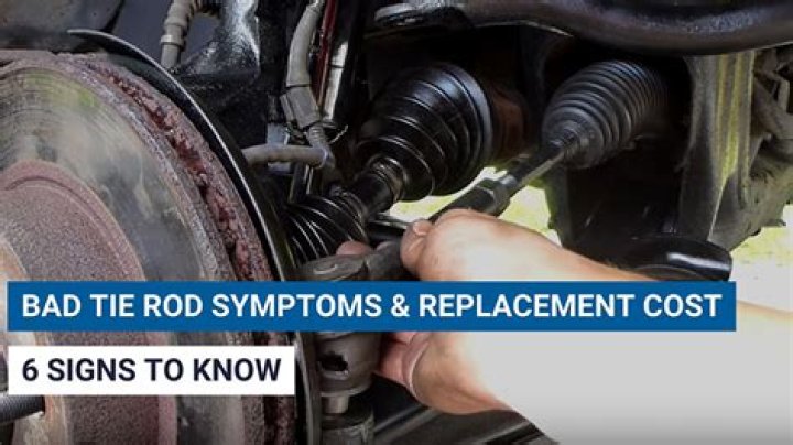 How much does a tie rod cost?