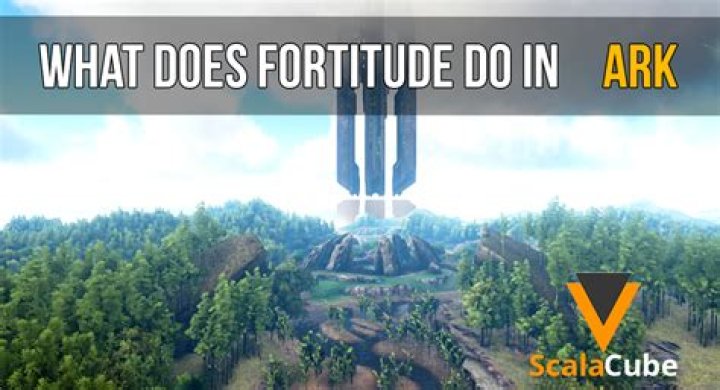 How much does fortitude help in Ark?