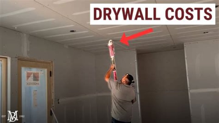 How much does it cost to drywall over popcorn ceiling?