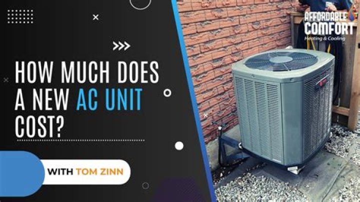 How much does it cost to move AC to roof?