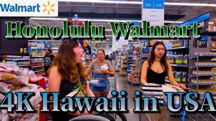 How much does Walmart in Hawaii pay?