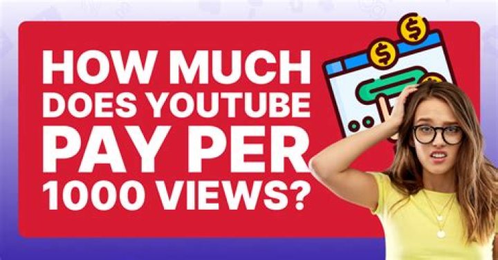 How much money do YouTubers make per 1000 views?