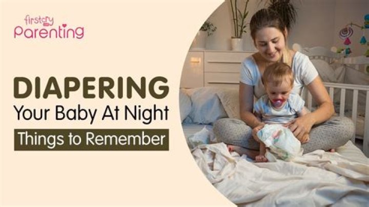 How often should I change cloth diaper at night?