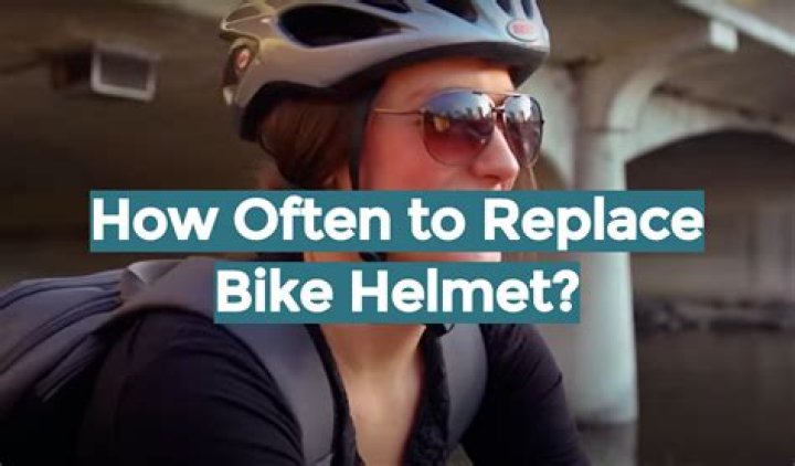 How often should I replace my cycling helmet?