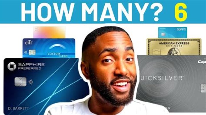 Is 6 credit cards too many?